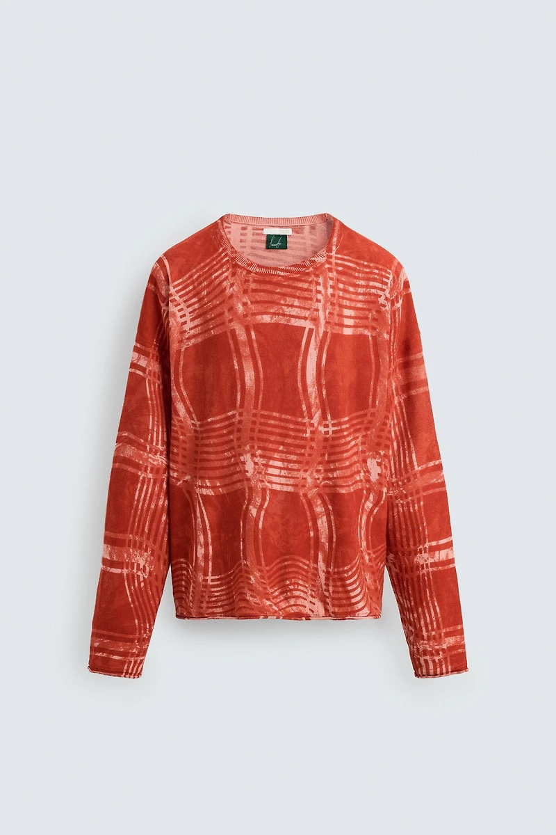 GRAPHIC PRINT SWEATER © OTIS KWAME KYE QUAICOE