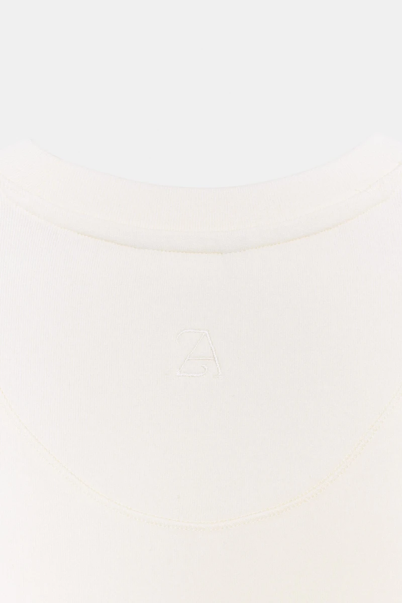 EMBROIDERED LONG SLEEVE T-SHIRT