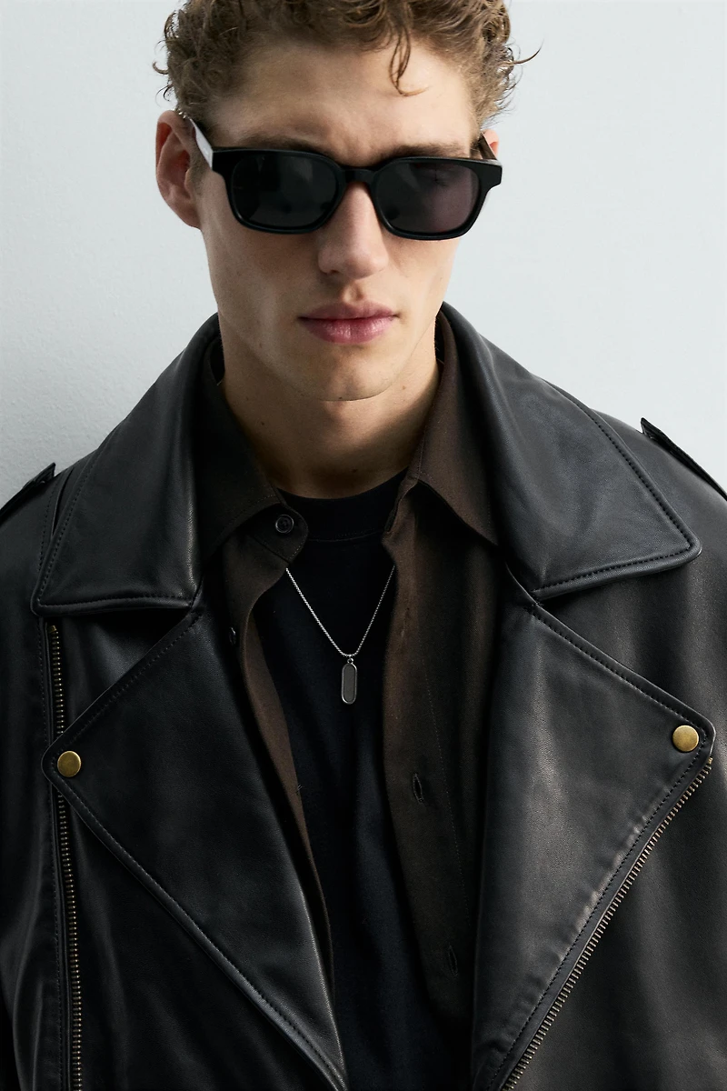 LIMITED EDITION LEATHER BIKER JACKET
