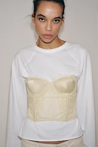 COMBINATION LACE CORSET