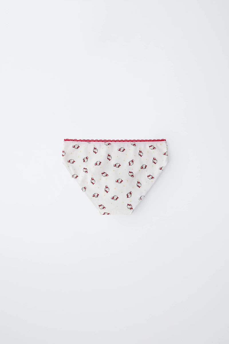 AGES 6-14 / THREE-PACK OF HELLO KITTY © SANRIO UNDERWEAR