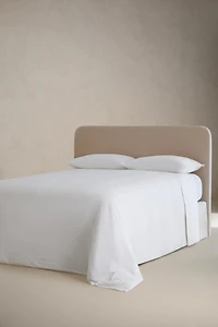 COTTON AND LINEN EMBOSSED FLAT SHEET