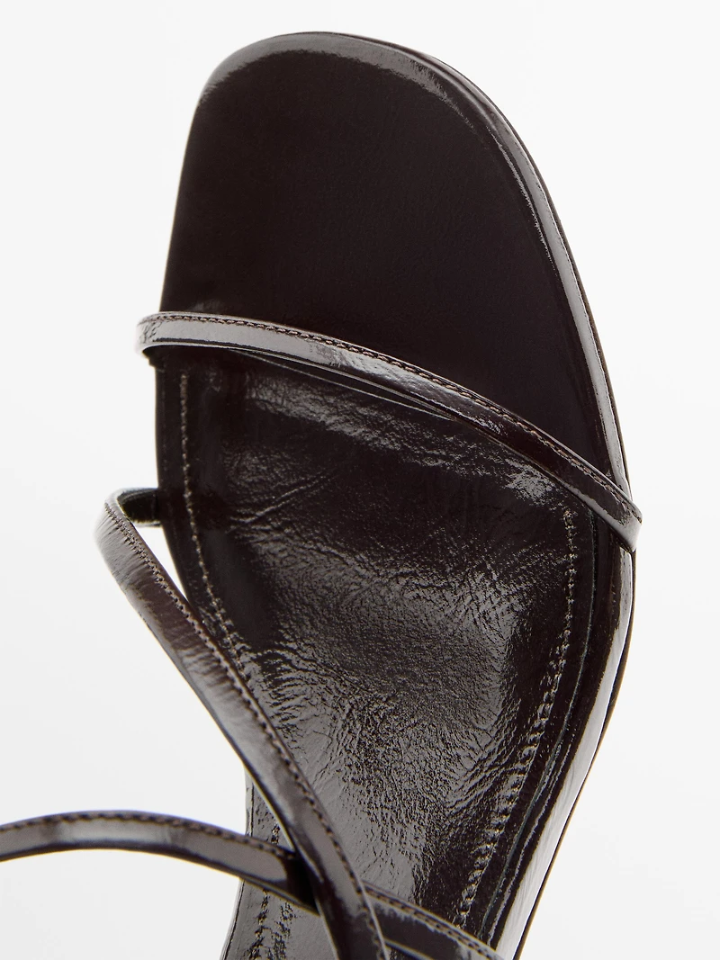 Strappy heeled sandals - LIMITED