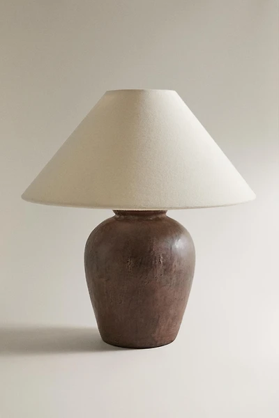 LAMPE DE TABLE PETITE BASE CÉRAMIQUE