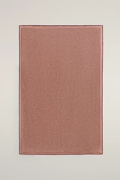 OVERLOCK COTTON BATH MAT