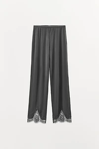 POINTELLE LACE PANTS