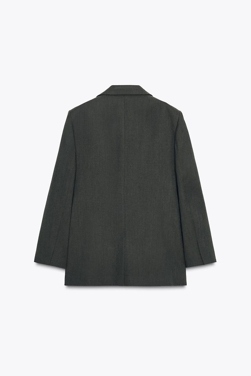 VESTE OVERSIZE AVEC LAINE ZW COLLECTION
