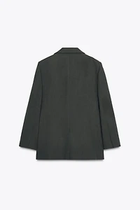 VESTE OVERSIZE AVEC LAINE ZW COLLECTION
