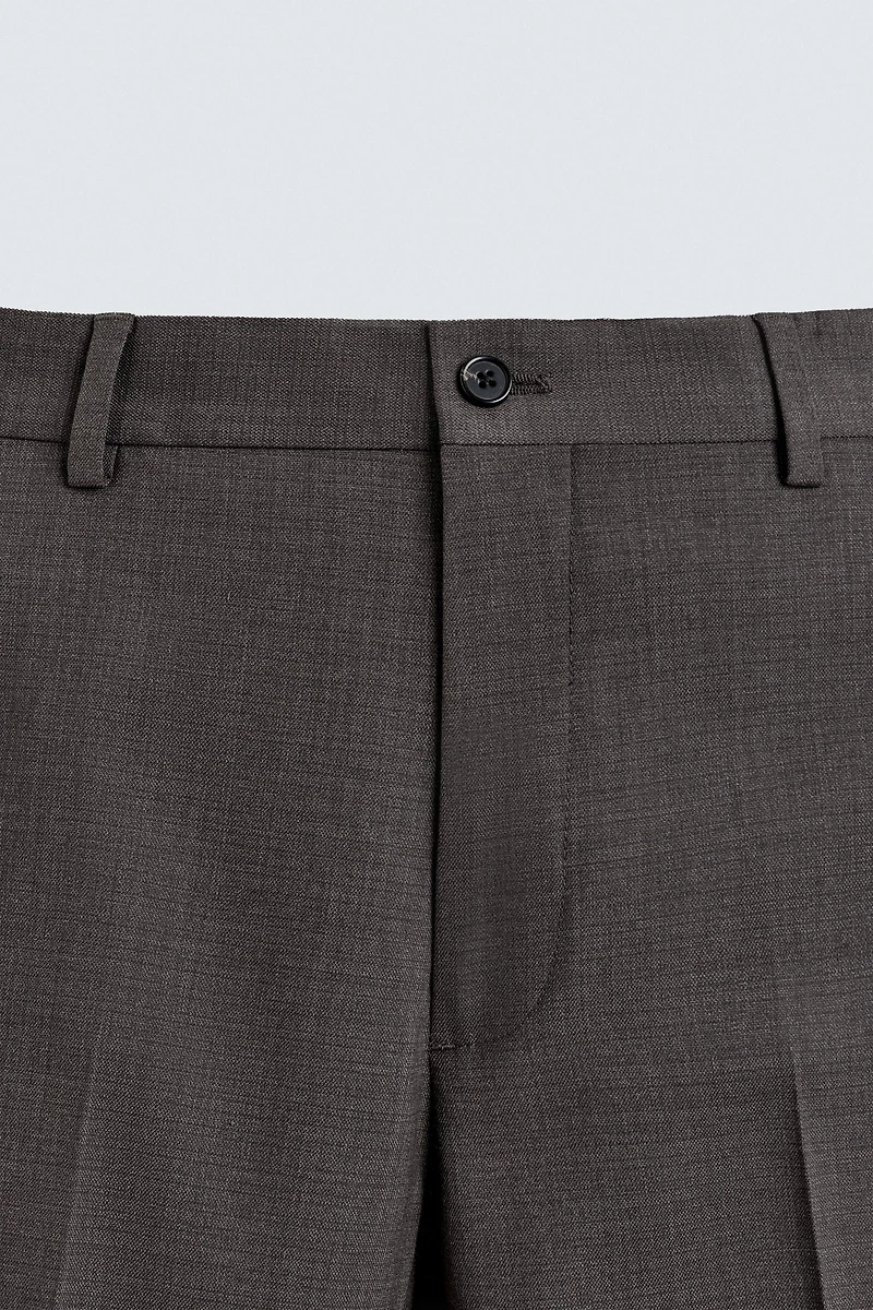 PANTALON DE COSTUME STRUCTURÉ