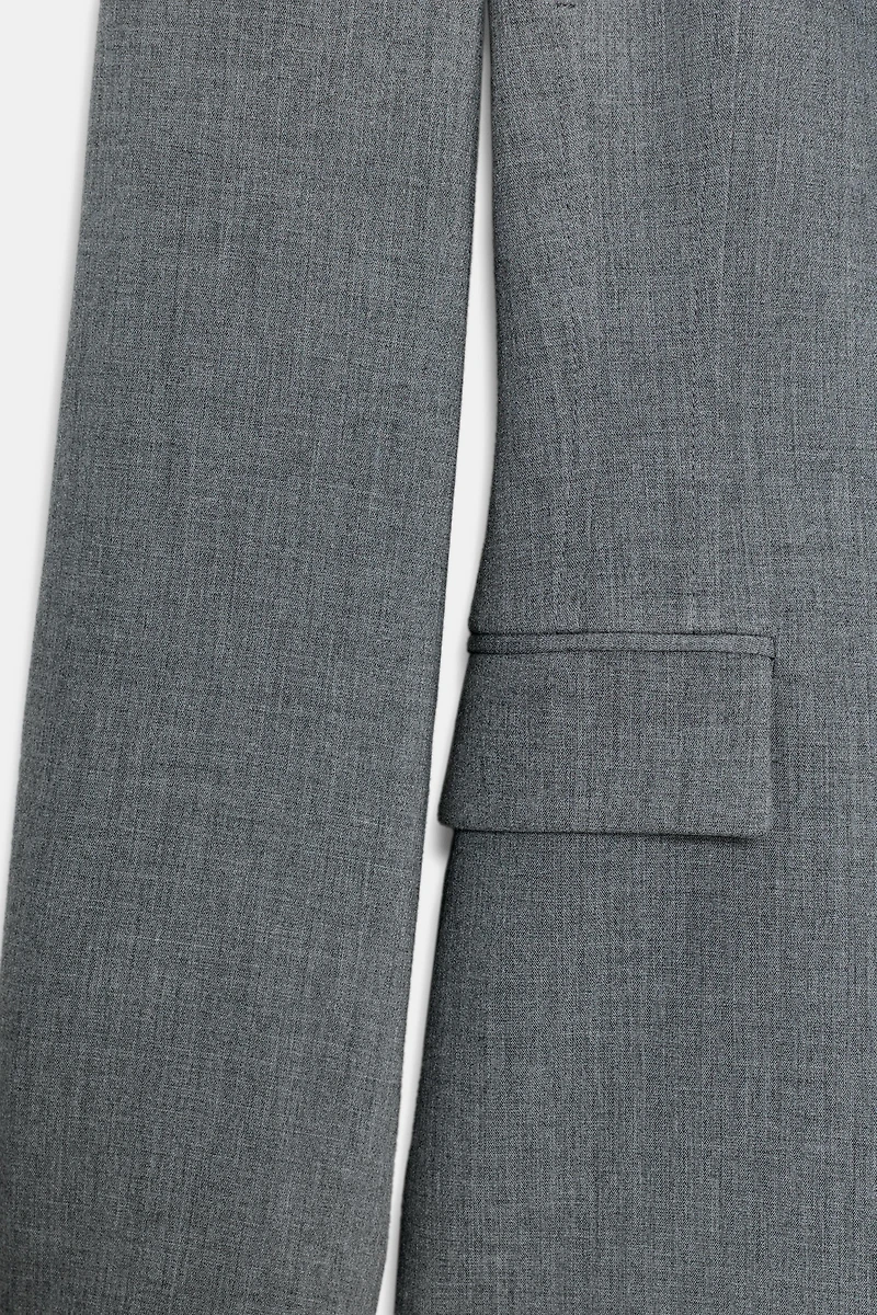 ONE-BUTTON TAILORED BLAZER