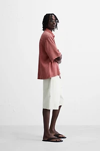 WASHED TEXTURE SHIRT