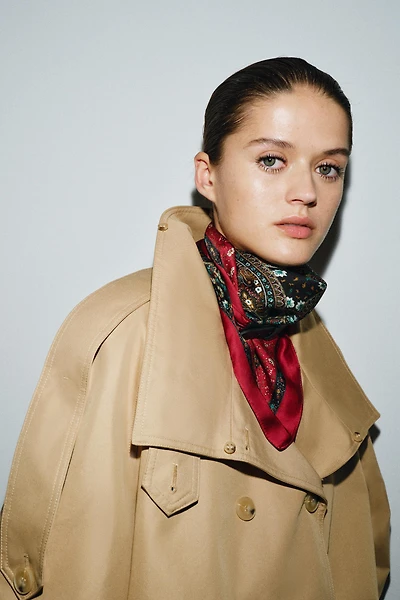 PRINTED SCARF BELT