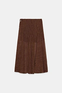 POLKA DOT MIDI SKIRT
