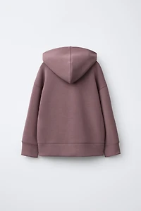 BALLET MODAL ZIP SWEATSHIRT