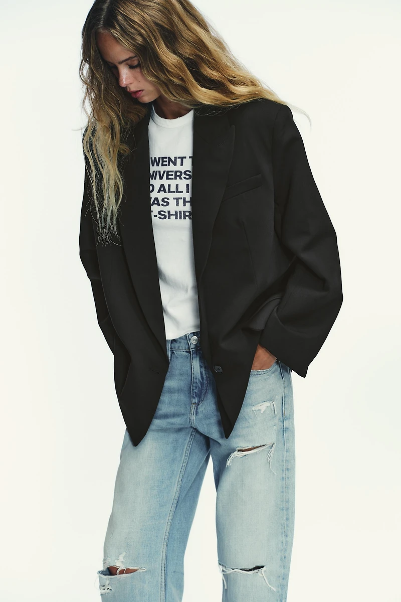BLAZER BASIQUE OVERSIZE
