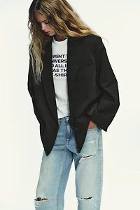 BLAZER BASIQUE OVERSIZE
