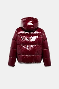 SHINY EFFECT WATER REPELLENT WINDPROOF ANORAK