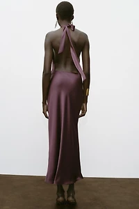 ROBE MIDI HALTER