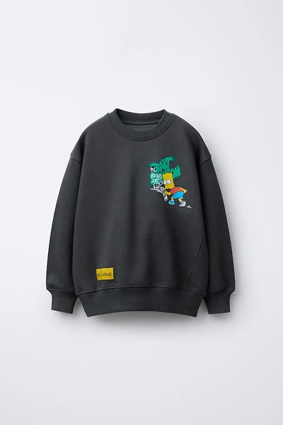 THE SIMPSONS ™ MATT GROENING PRINTED SWEATSHIRT