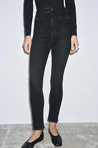 ZW COLLECTION HIGH WAIST SKINNY JEANS