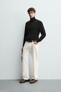 BASIC HIGH NECK SWEATER