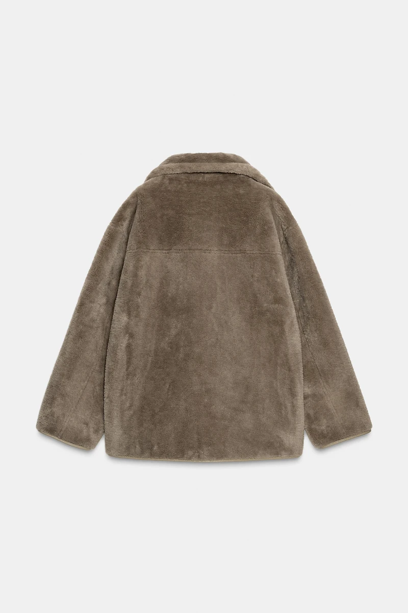 MANTEAU RÉVERSIBLE DOUBLE FACE