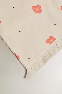FLORAL BEACH TOWEL