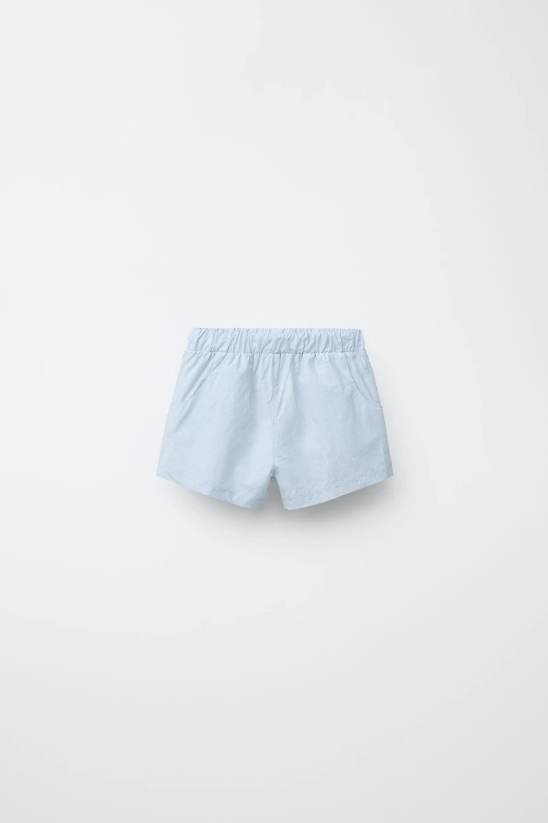 POPLIN SHORTS