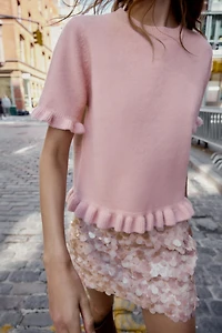SEQUIN MINI SKIRT