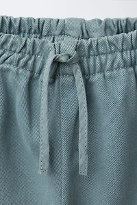 TWILL CULOTTE PANTS