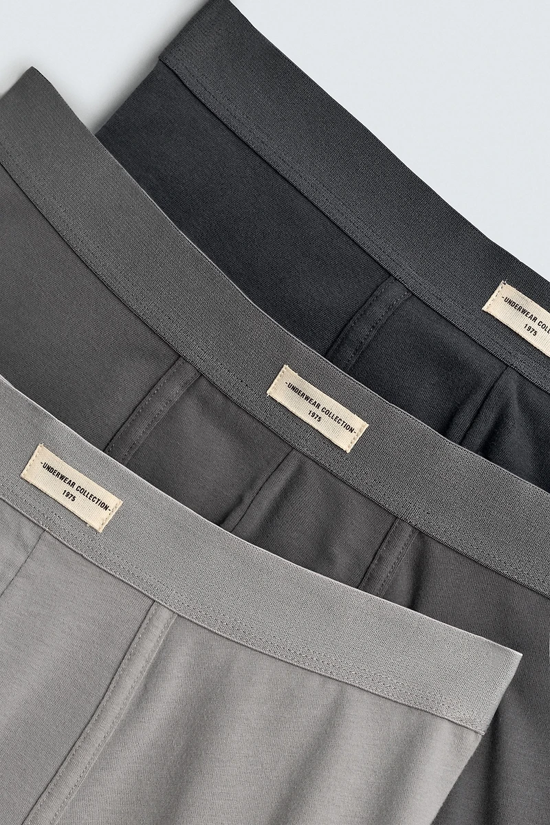 PACK DE 3 BOXERS SOFT