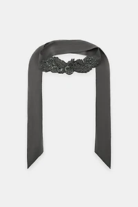 BANDANA GEORGETTE BRODERIES FANTAISIE