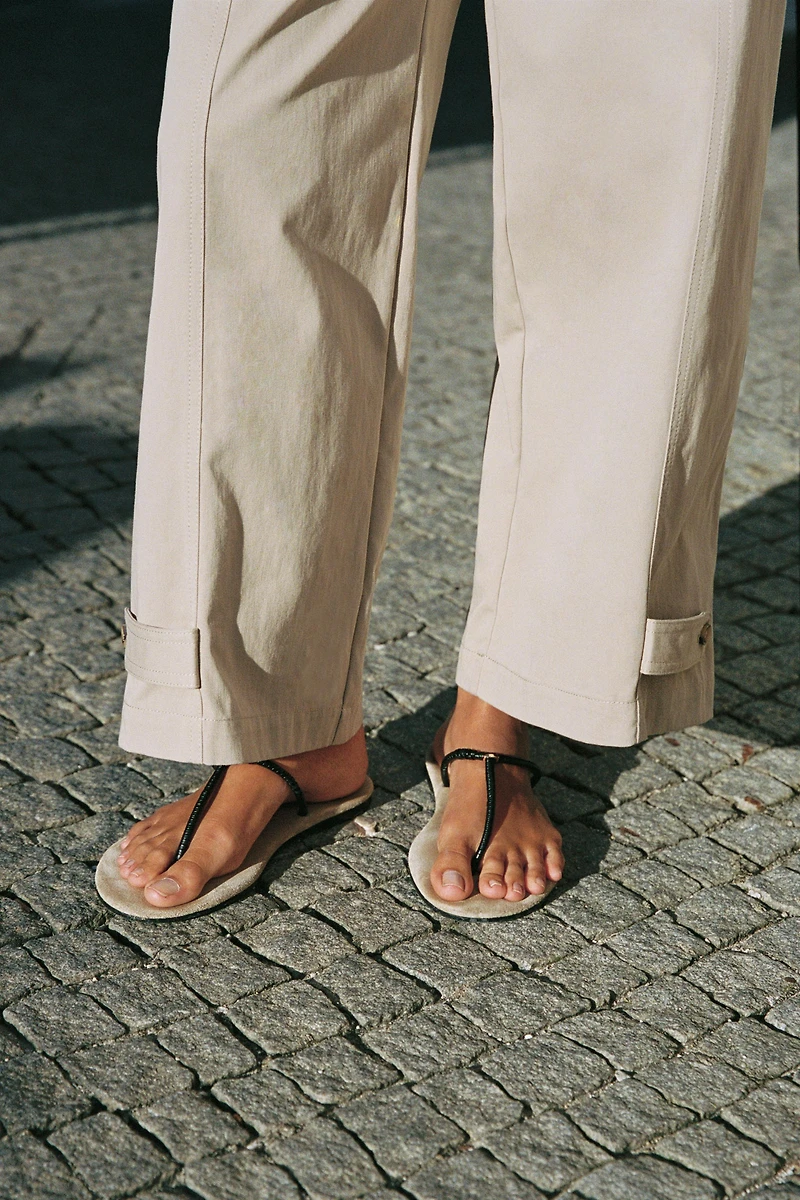 HIGH-WAISTED CULOTTES
