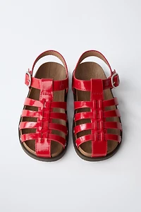 STUDDED FISHERMAN SANDALS