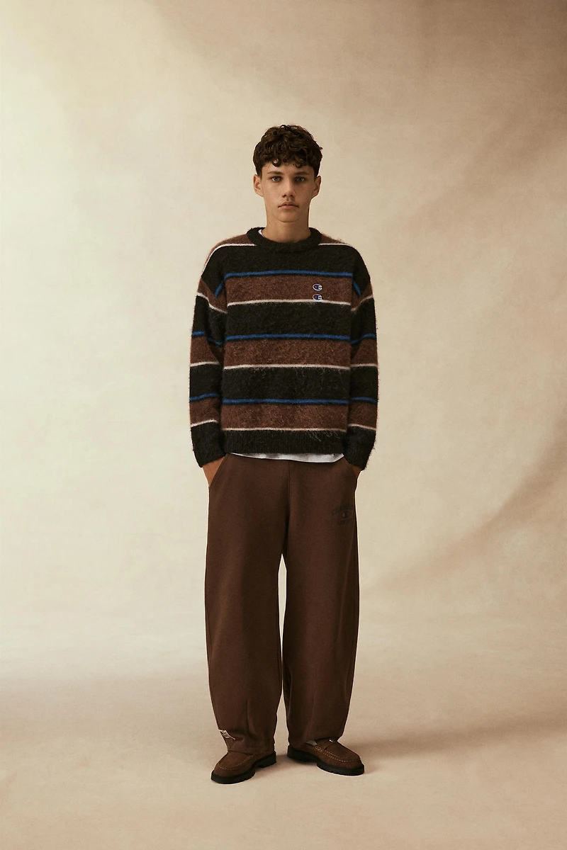CHAMPION ® X ZARA STRIPED KNIT SWEATER