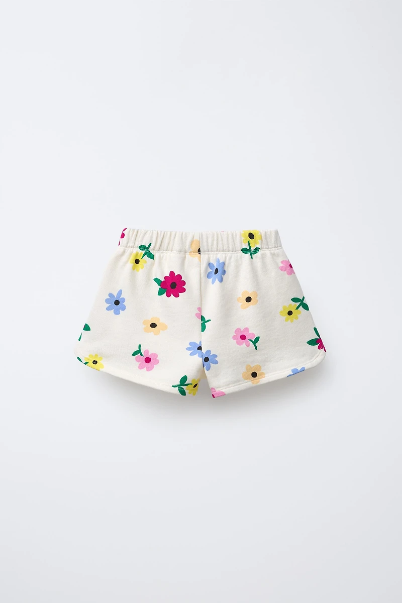 PRINTED BERMUDA SHORTS
