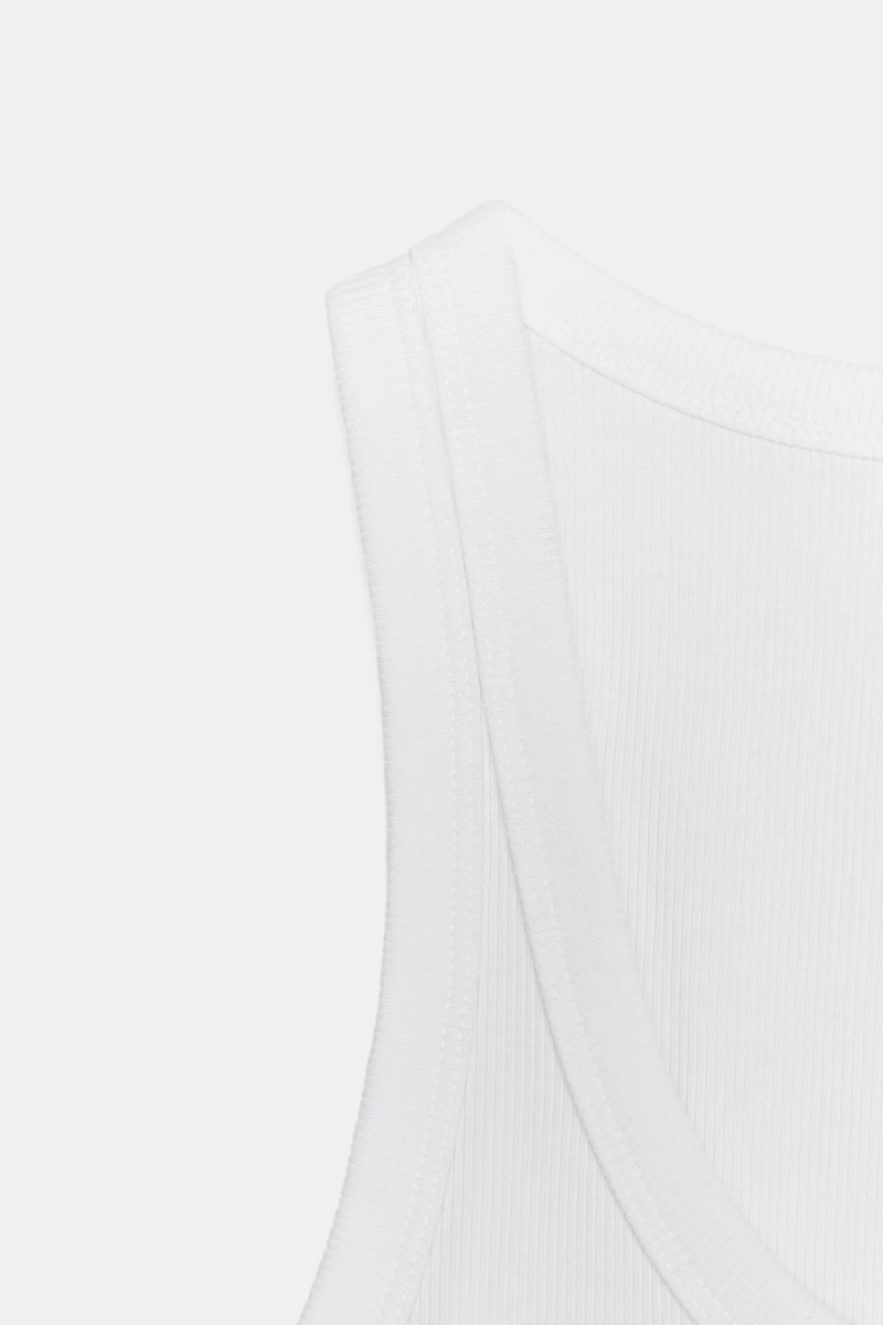 STRAPPY RIB TOP