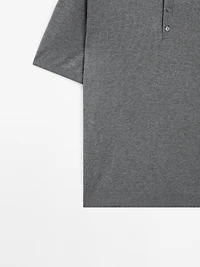 Polo en maille de coton