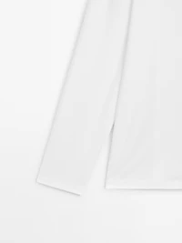 T-shirt manches longues en coton medium weight