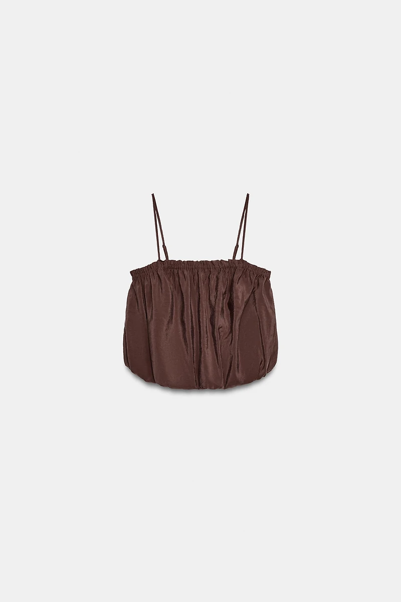 BALLOON STRAP TOP