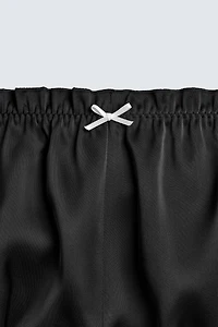 SATIN SHORTS HARRY LAMBERT FOR ZARA X DISNEY