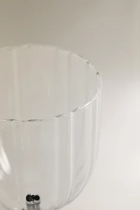 BOROSILICATE GLASS WITH COLOURED STEM