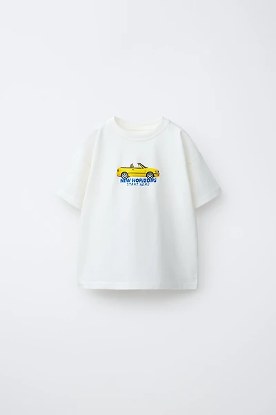 CAR PRINT T-SHIRT