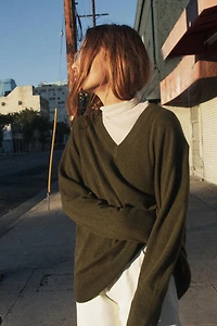 OVERSIZED 100% WOOL SWEATER