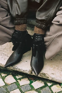 GANTS MATIÈRE SYNTHÉTIQUE ET MÉLANGE DE LAINE