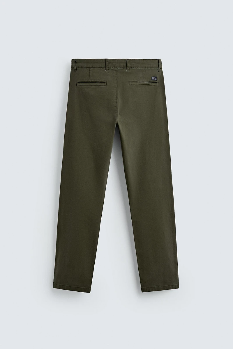 SKINNY CHINO PANTS