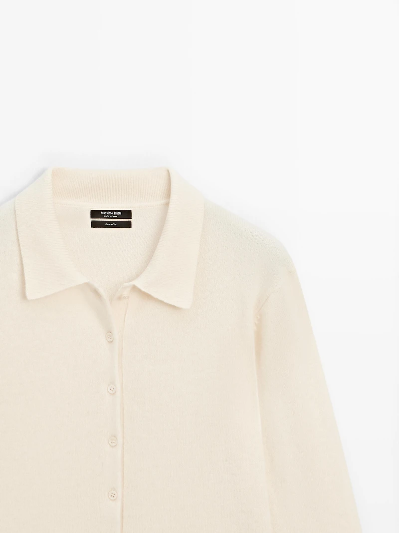 Cardigan 100 % laine