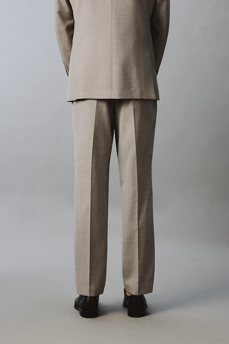 WOOL BLEND COMFORT SUIT PANTS