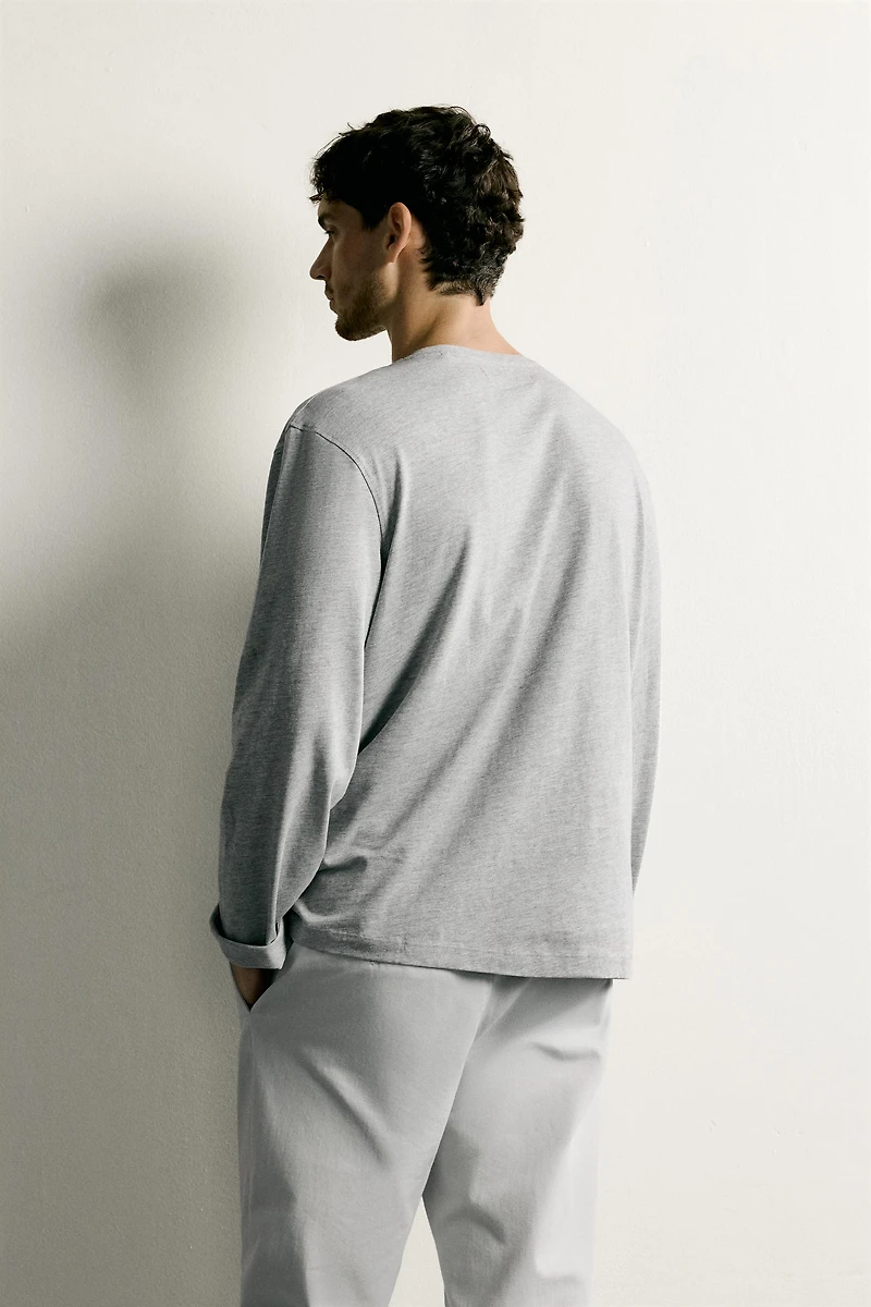 LONG SLEEVE REGULAR FIT T-SHIRT
