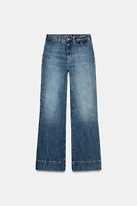 ZW COLLECTION HIGH-WAIST FLARE JEANS